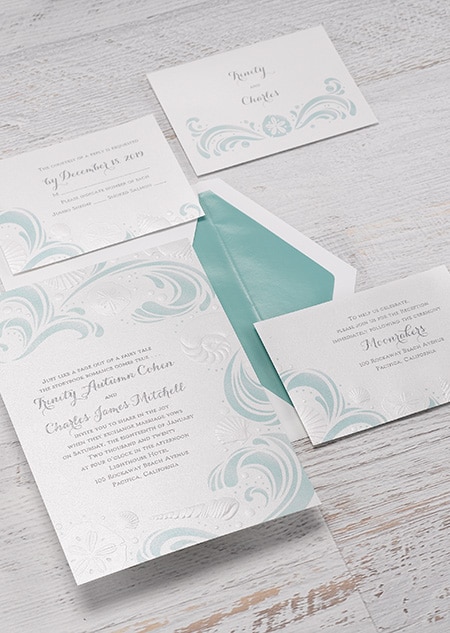Ariel Ocean Wonders Invitations Ariel Ocean Wonders Invitations