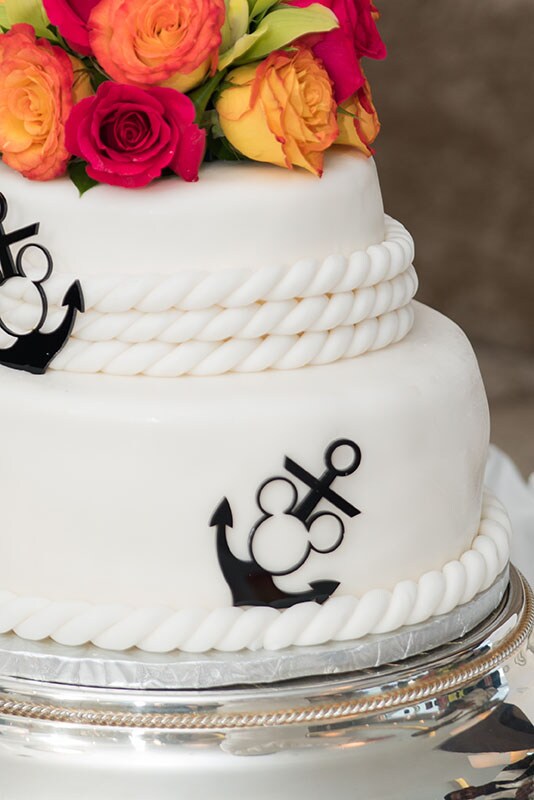 Wedding Cake Wednesday Disney Cruise Line Nautical