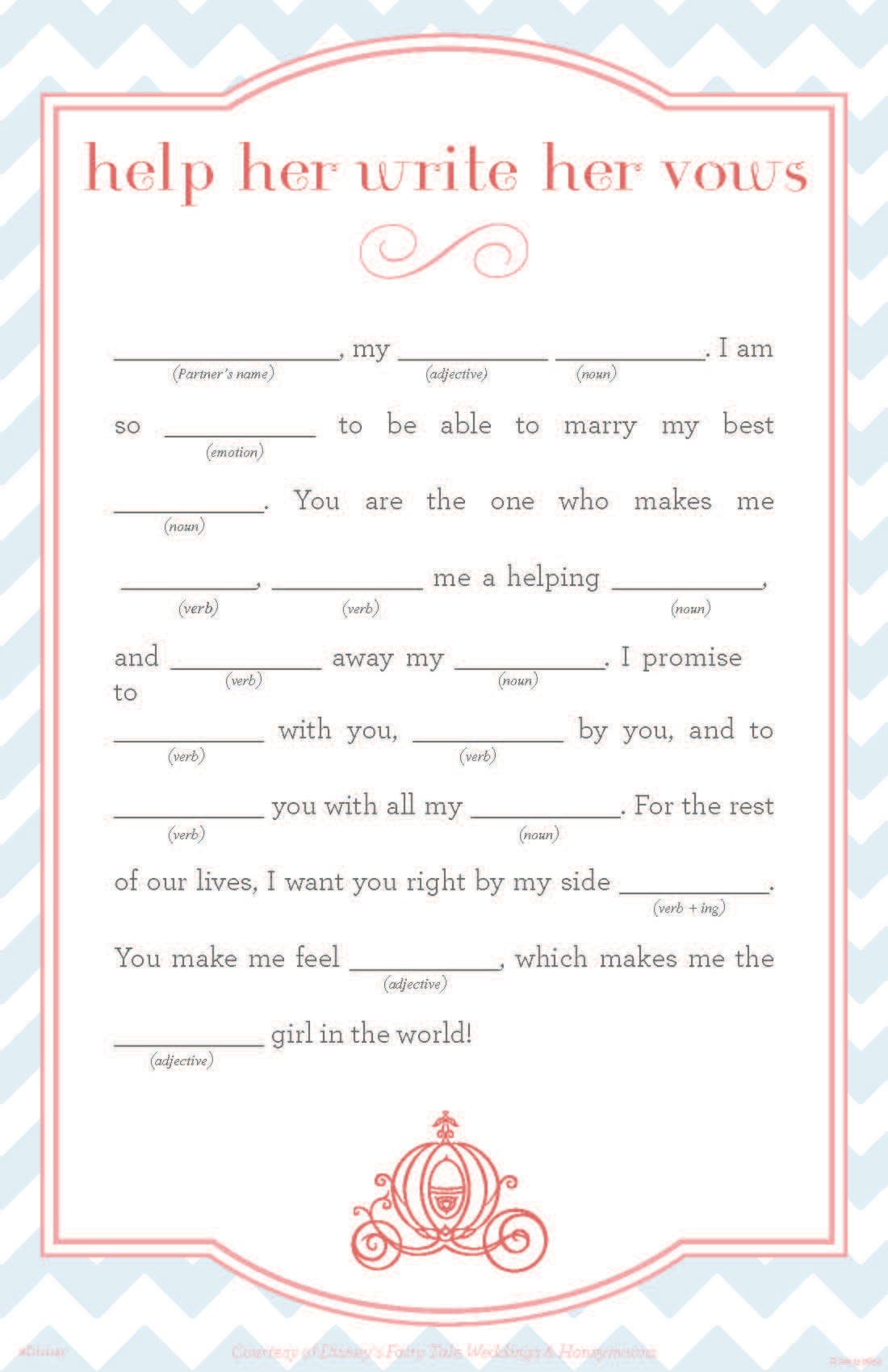 Free Printable Wedding Mad Libs | POPSUGAR Smart Living